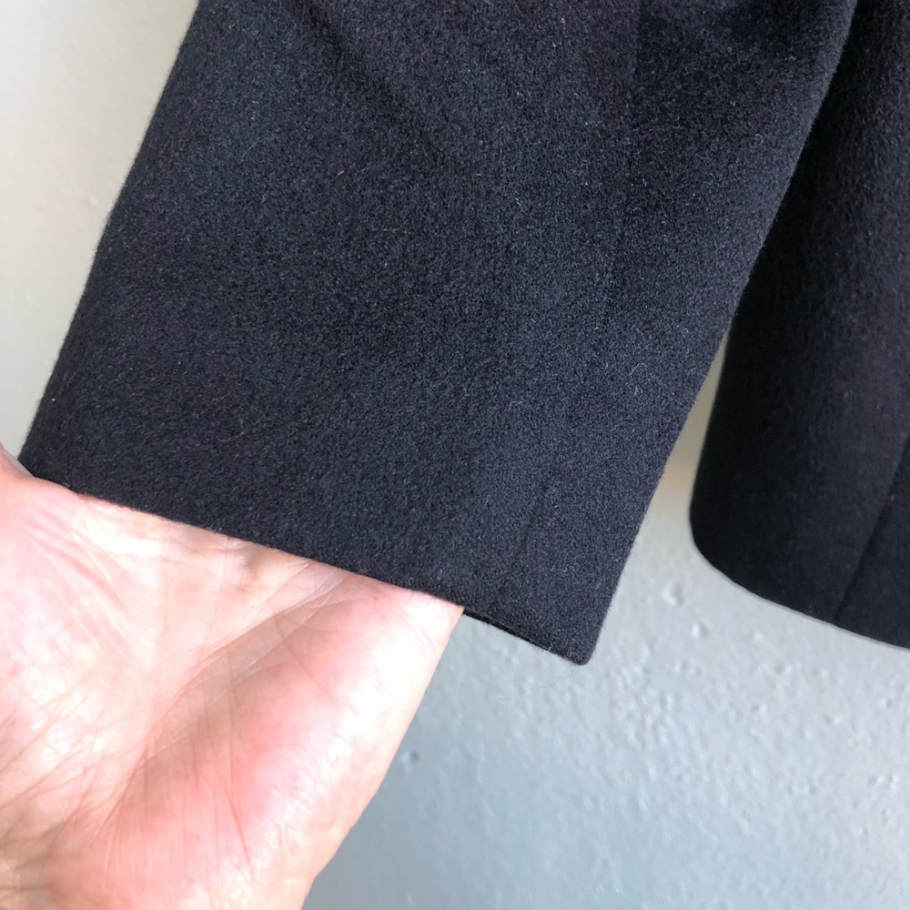 Talbots Woman’s Pure Cashmere Jacket Size Petite Size 8 Black - Picture 4 of 6